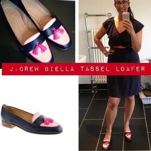 J. Crew Biella tassel loafers